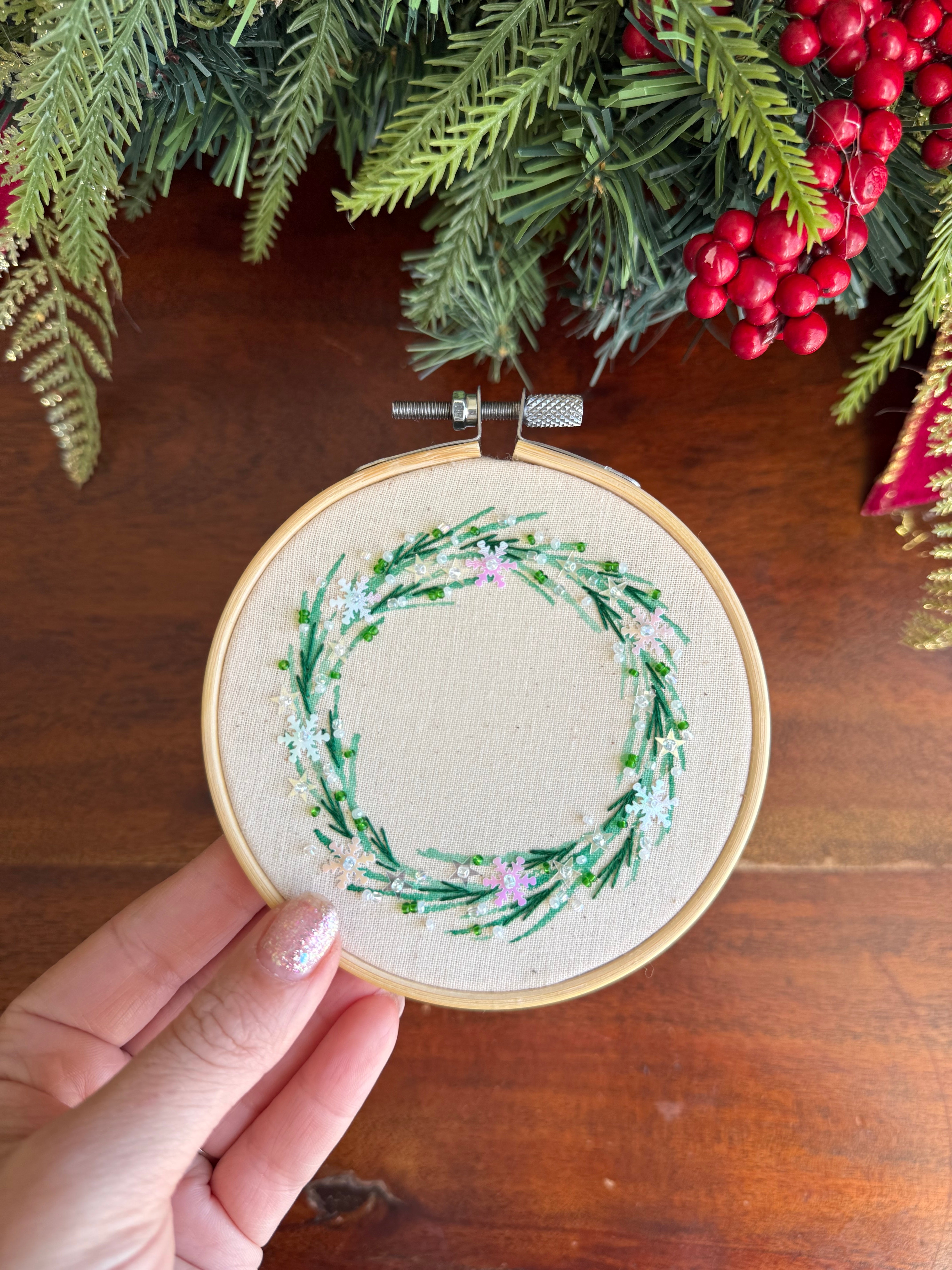 Wreath 8 - Snowflakes