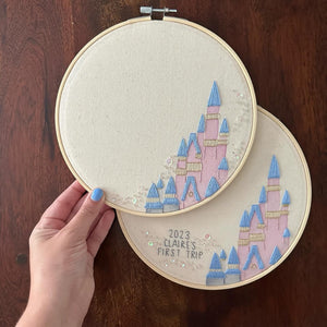 PREORDER- Deluxe Castle Autograph Hoop