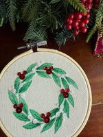 Load image into Gallery viewer, Hidden Mickey - Holly Wreath
