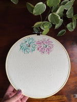 Load image into Gallery viewer, 8” Fireworks Autograph Hoop - Ready to Ship
