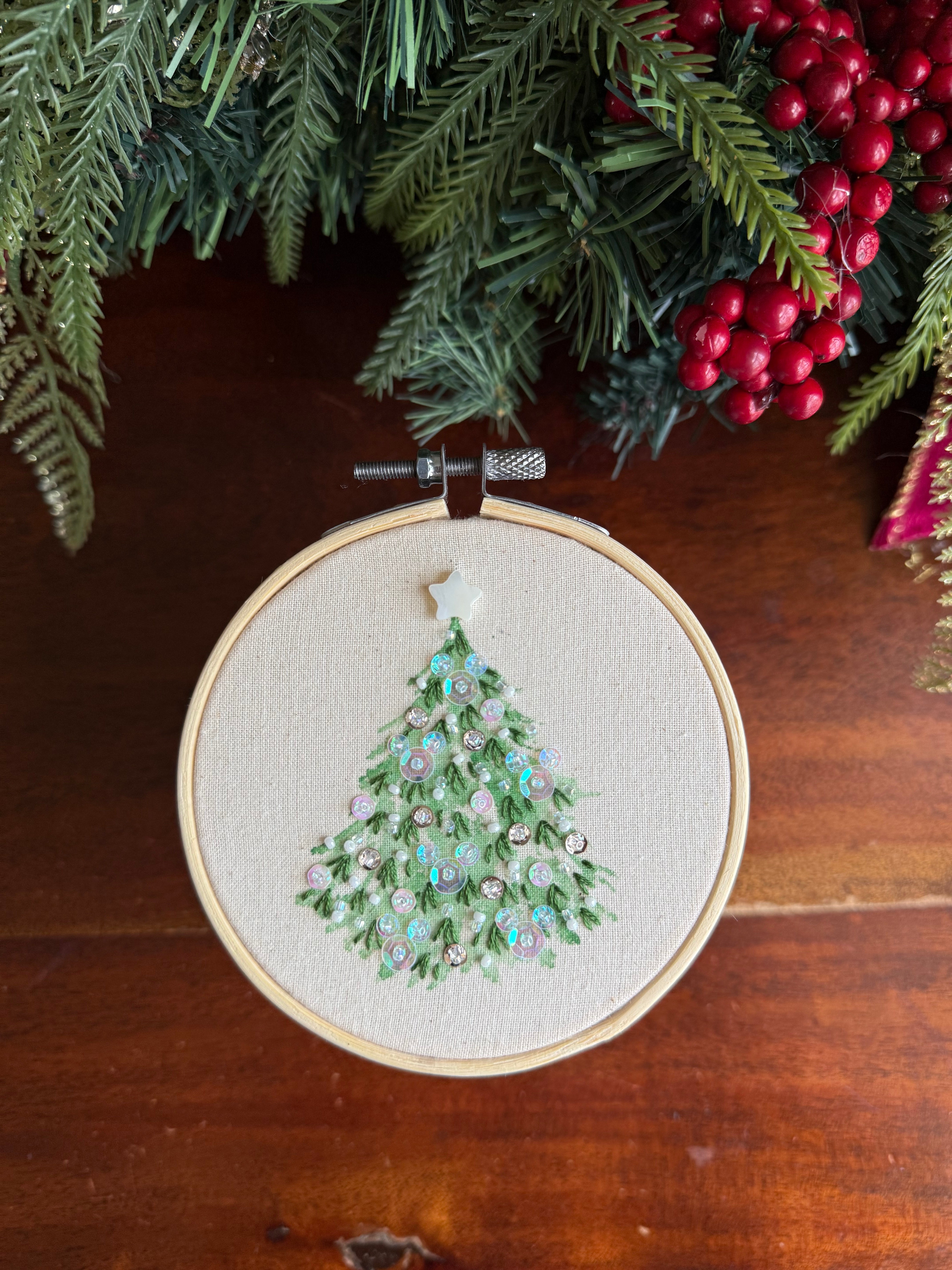 Hidden Mickey - Frost Tree