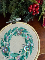 Load image into Gallery viewer, Hidden Mickey - Silver Wreath
