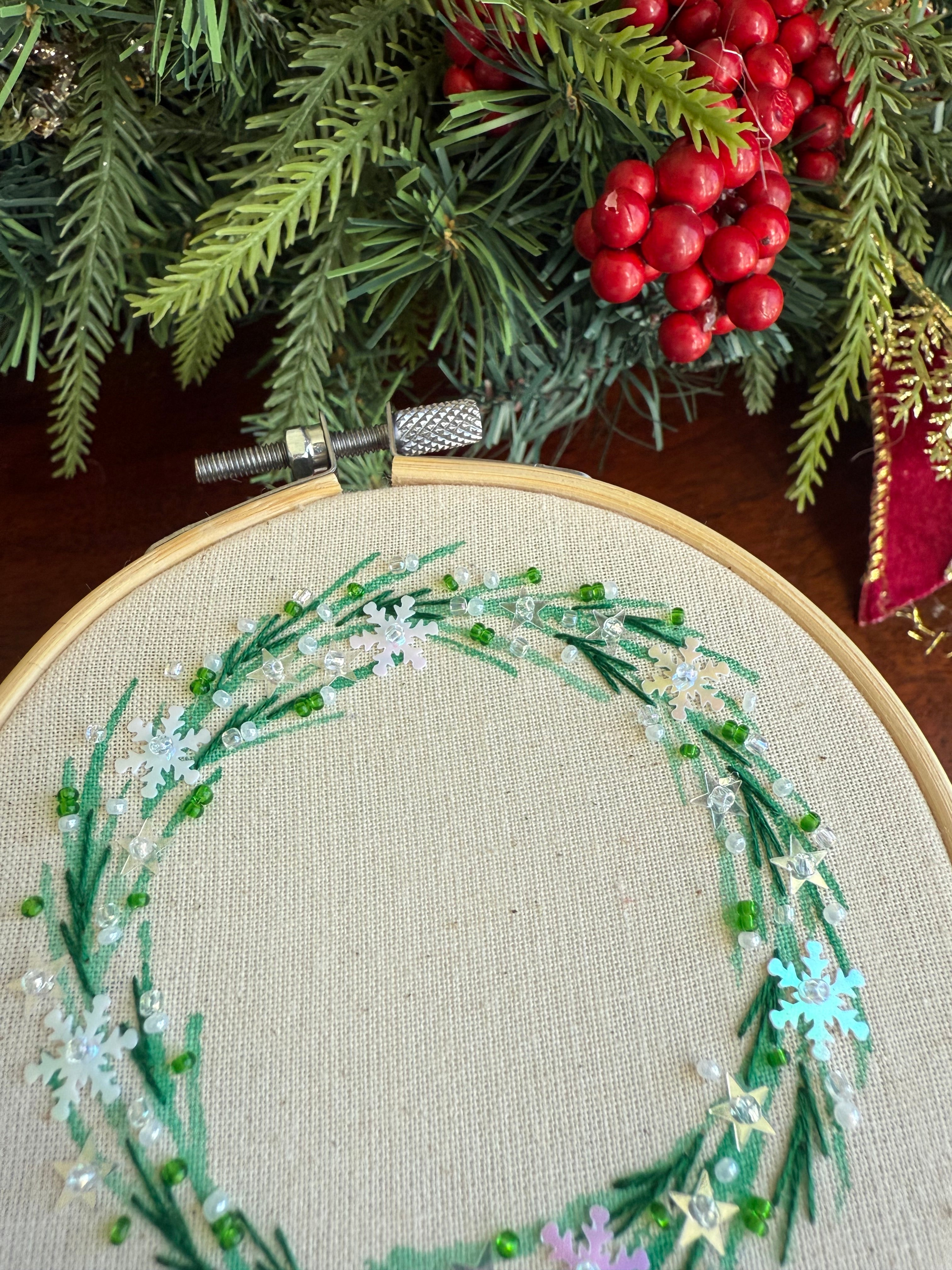 Wreath 8 - Snowflakes
