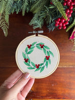 Load image into Gallery viewer, Hidden Mickey - Holly Wreath
