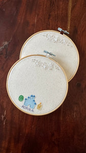 Custom Autograph Hoops (6”/8”)