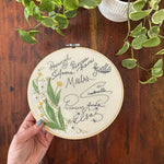 Load image into Gallery viewer, Custom Autograph Hoops (6”/8”)
