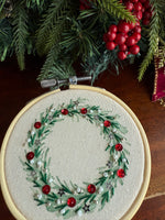 Load image into Gallery viewer, Wreath 11 - Red Baubles
