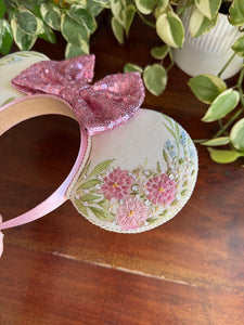 Dusty Rose Mickey Ears - Ready to Ship